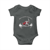 Off To Commit Tomfoolery Baby Onesie Frog Coffee Lover Gift - Wonder Print Shop