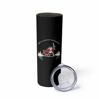 Off To Commit Tomfoolery Skinny Tumbler Frog Coffee Lover Gift