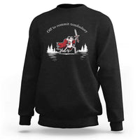 Off To Commit Tomfoolery Sweatshirt Frog Coffee Lover Gift - Wonder Print Shop