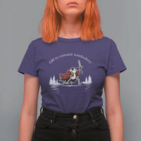 Off To Commit Tomfoolery T Shirt For Women Frog Coffee Lover Gift - Wonder Print Shop