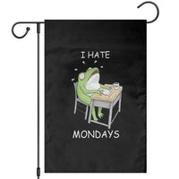 Funny Office Frog Garden Flag I Hate Mondays - Wonder Print Shop