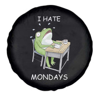 Funny Office Frog Spare Tire Cover I Hate Mondays - Wonder Print Shop