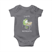 Funny Office Frog Baby Onesie I Hate Mondays - Wonder Print Shop