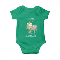 Funny Office Frog Baby Onesie I Hate Mondays - Wonder Print Shop