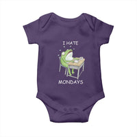Funny Office Frog Baby Onesie I Hate Mondays - Wonder Print Shop