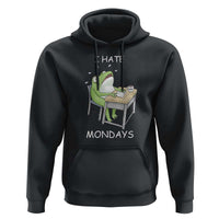 Funny Office Frog Hoodie I Hate Mondays - Wonder Print Shop
