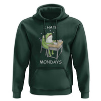 Funny Office Frog Hoodie I Hate Mondays - Wonder Print Shop