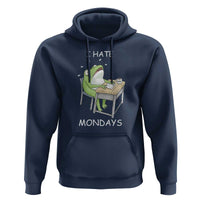 Funny Office Frog Hoodie I Hate Mondays - Wonder Print Shop