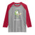 Funny Office Frog Raglan Shirt I Hate Mondays - Wonder Print Shop