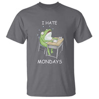 Funny Office Frog T Shirt I Hate Mondays - Wonder Print Shop