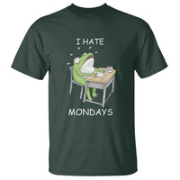 Funny Office Frog T Shirt I Hate Mondays - Wonder Print Shop