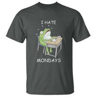 Funny Office Frog T Shirt I Hate Mondays - Wonder Print Shop