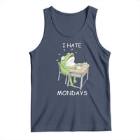 Funny Office Frog Tank Top I Hate Mondays - Wonder Print Shop