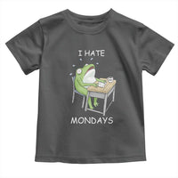 Funny Office Frog Toddler T Shirt I Hate Mondays - Wonder Print Shop