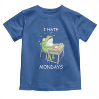 Funny Office Frog Toddler T Shirt I Hate Mondays - Wonder Print Shop
