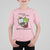 It Is Fine I Am Fine Everything Is Fine T Shirt For Kid Attitude Frog - Wonder Print Shop