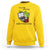 It Is Fine I Am Fine Everything Is Fine Sweatshirt Attitude Frog - Wonder Print Shop