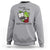 It Is Fine I Am Fine Everything Is Fine Sweatshirt Attitude Frog - Wonder Print Shop
