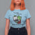 It Is Fine I Am Fine Everything Is Fine T Shirt For Women Attitude Frog - Wonder Print Shop
