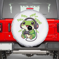 Funny Frog Playing Video Game Gift Spare Tire Cover - Wonder Print Shop