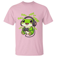 Funny Frog Playing Video Game Gift T Shirt - Wonder Print Shop