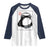Grumpy Frog Gamer Japanese Ink Painting Raglan Shirt - Wonder Print Shop