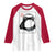 Grumpy Frog Gamer Japanese Ink Painting Raglan Shirt - Wonder Print Shop