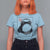 Grumpy Frog Gamer Japanese Ink Painting T Shirt For Women - Wonder Print Shop