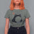 Grumpy Frog Gamer Japanese Ink Painting T Shirt For Women - Wonder Print Shop