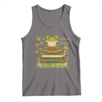 It Is A Good Day To Read A Book Tank Top Funny Frog Reading - Wonder Print Shop