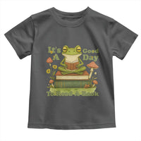 It Is A Good Day To Read A Book Toddler T Shirt Funny Frog Reading - Wonder Print Shop