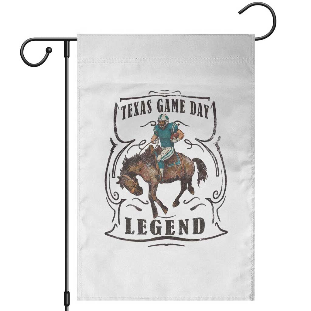 Texas Game Day Legend Garden Flag Funny Football Cowboy - Wonder Print Shop