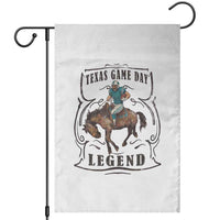 Texas Game Day Legend Garden Flag Funny Football Cowboy - Wonder Print Shop