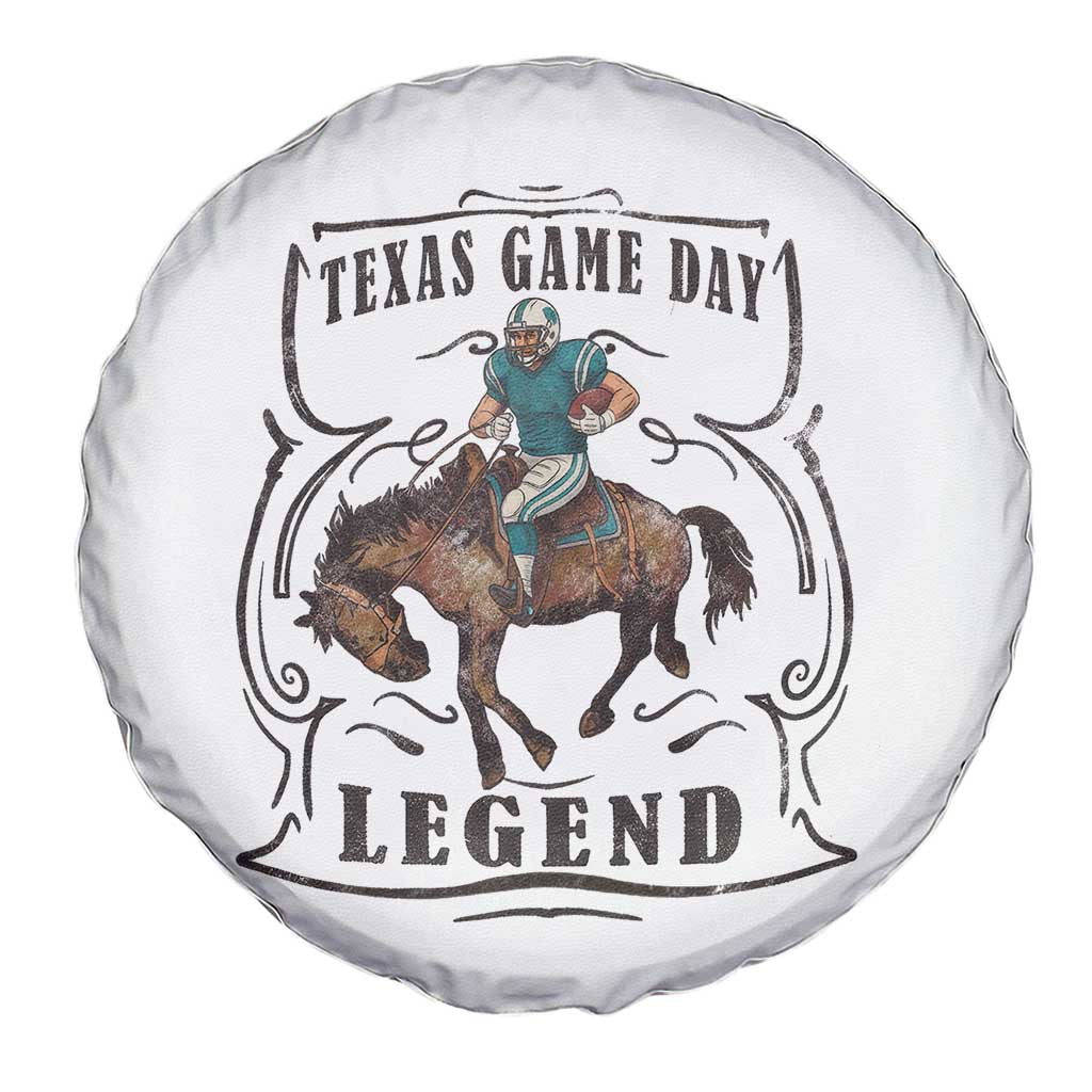 Texas Game Day Legend Spare Tire Cover Funny Football Cowboy - Wonder Print Shop
