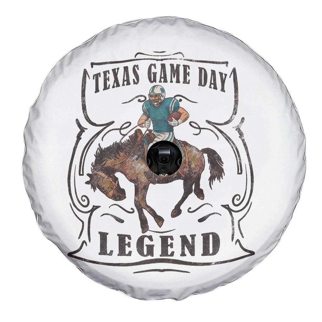 Texas Game Day Legend Spare Tire Cover Funny Football Cowboy - Wonder Print Shop