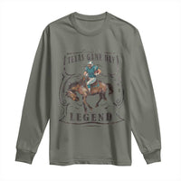 Texas Game Day Legend Long Sleeve Shirt Funny Football Cowboy - Wonder Print Shop