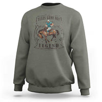Texas Game Day Legend Sweatshirt Funny Football Cowboy - Wonder Print Shop