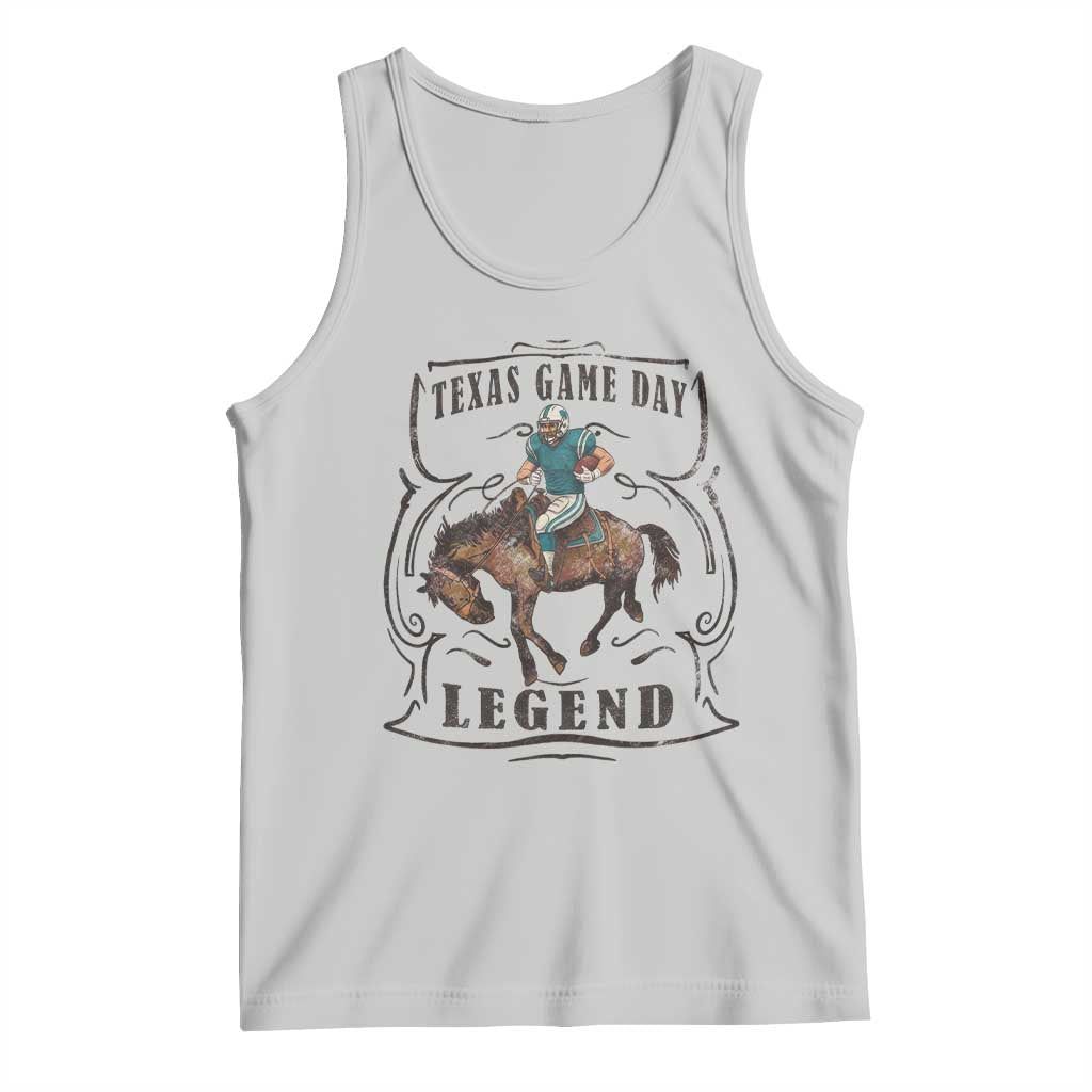 Texas Game Day Legend Tank Top Funny Football Cowboy - Wonder Print Shop