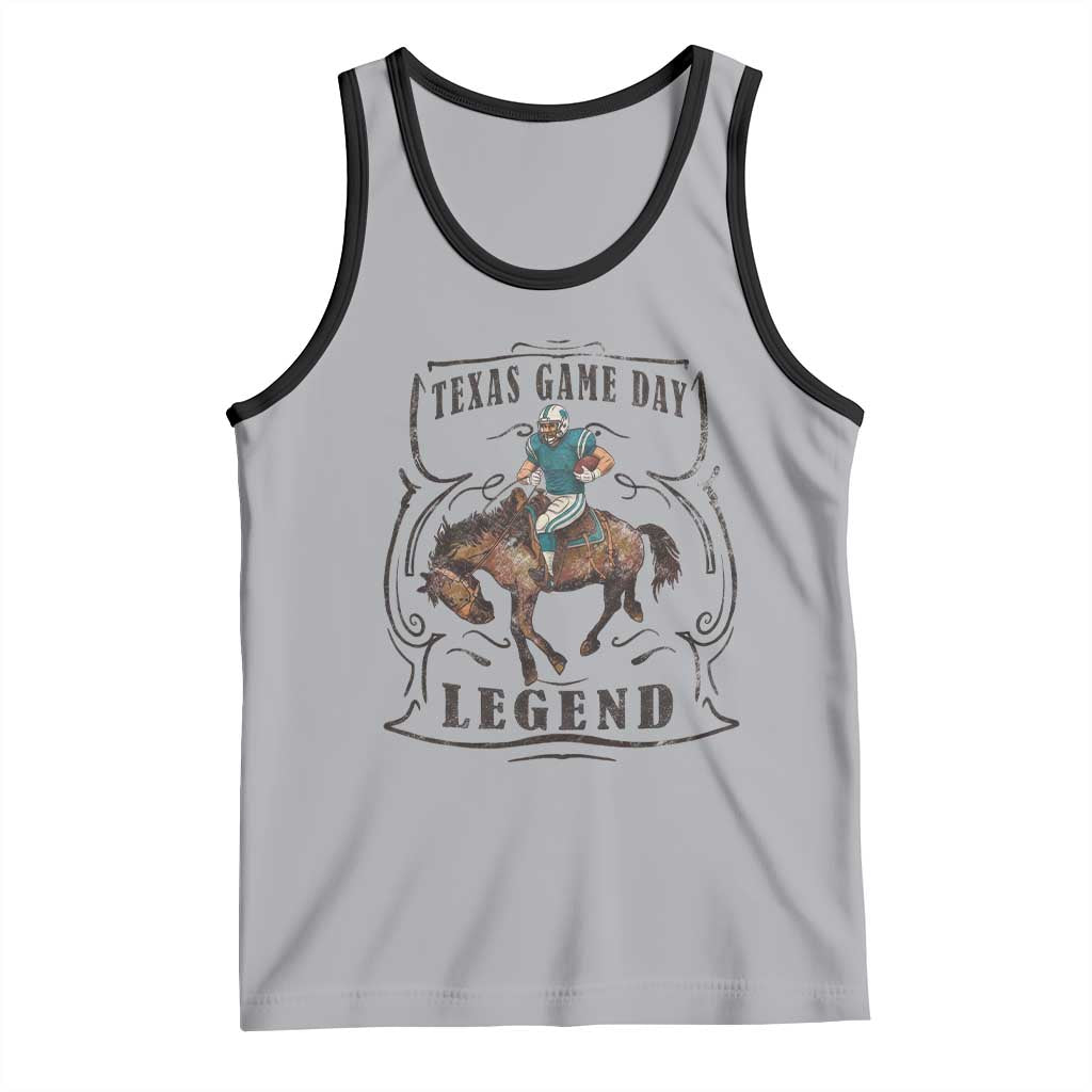 Texas Game Day Legend Tank Top Funny Football Cowboy - Wonder Print Shop