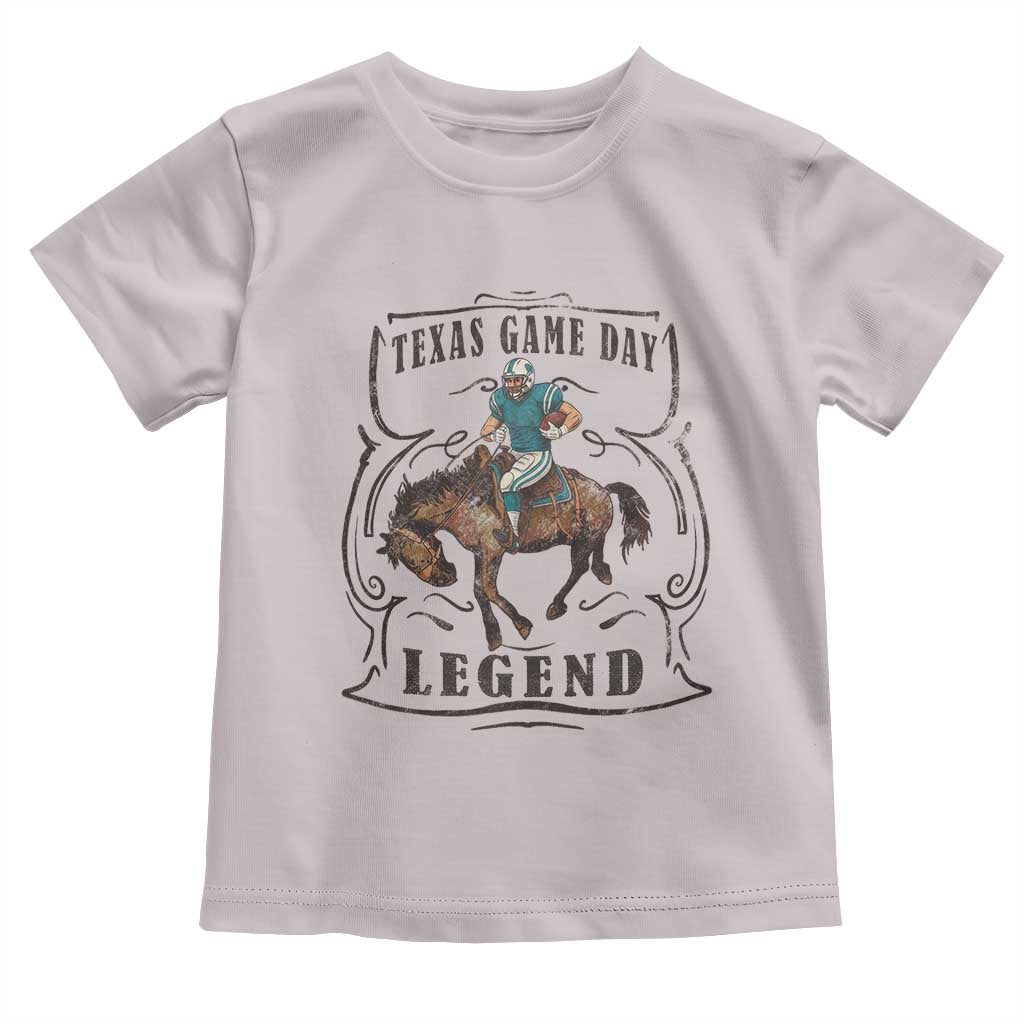 Texas Game Day Legend Toddler T Shirt Funny Football Cowboy - Wonder Print Shop
