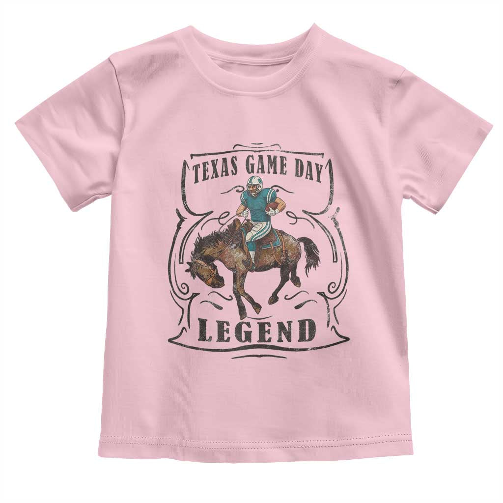 Texas Game Day Legend Toddler T Shirt Funny Football Cowboy - Wonder Print Shop