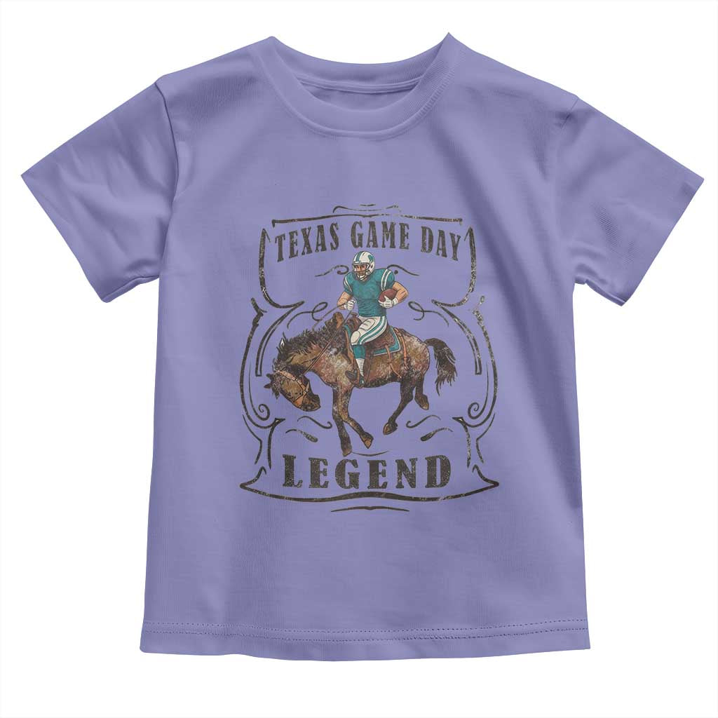 Texas Game Day Legend Toddler T Shirt Funny Football Cowboy - Wonder Print Shop