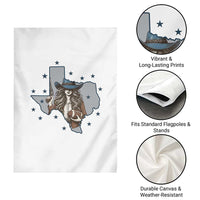 Funny Texas Cowgirl Garden Flag Football Lover Gift - Wonder Print Shop