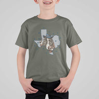 Funny Texas Cowgirl T Shirt For Kid Football Lover Gift - Wonder Print Shop
