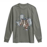Funny Texas Cowgirl Long Sleeve Shirt Football Lover Gift - Wonder Print Shop