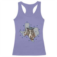 Funny Texas Cowgirl Racerback Tank Top Football Lover Gift - Wonder Print Shop