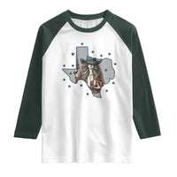 Funny Texas Cowgirl Raglan Shirt Football Lover Gift - Wonder Print Shop