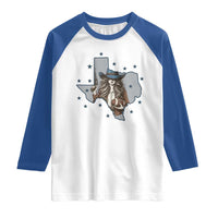 Funny Texas Cowgirl Raglan Shirt Football Lover Gift - Wonder Print Shop