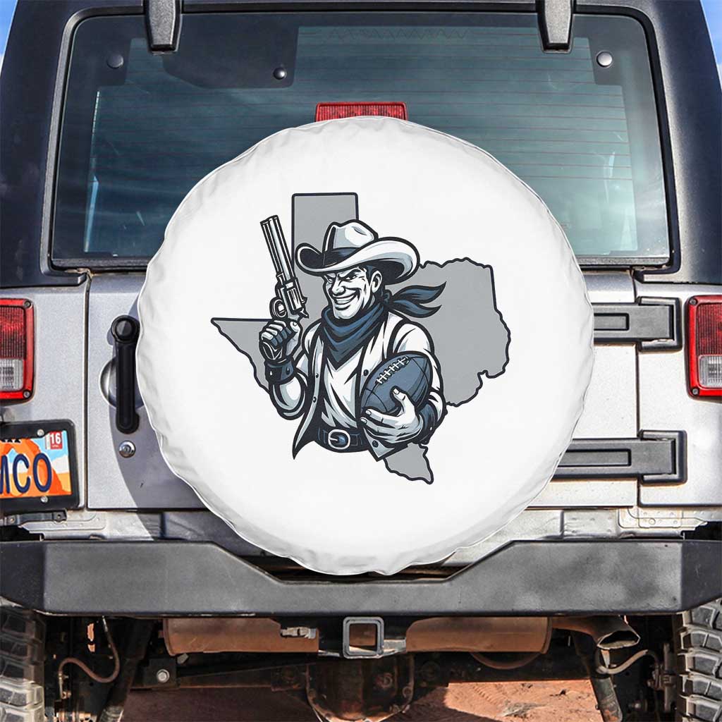 Funny Texas Cowboy Spare Tire Cover Football Lover Gift - Wonder Print Shop