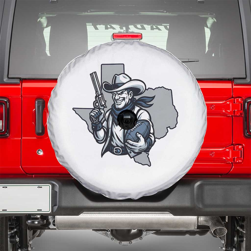 Funny Texas Cowboy Spare Tire Cover Football Lover Gift - Wonder Print Shop